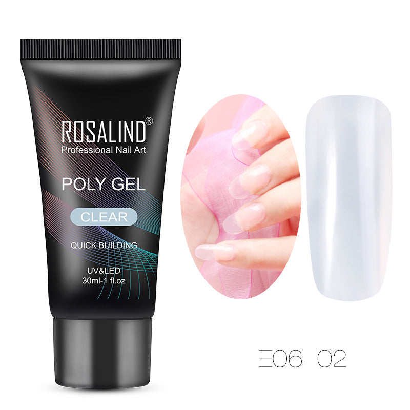 Crystal Nail Extension Kit - Professional Phototherapy Gel 30ml