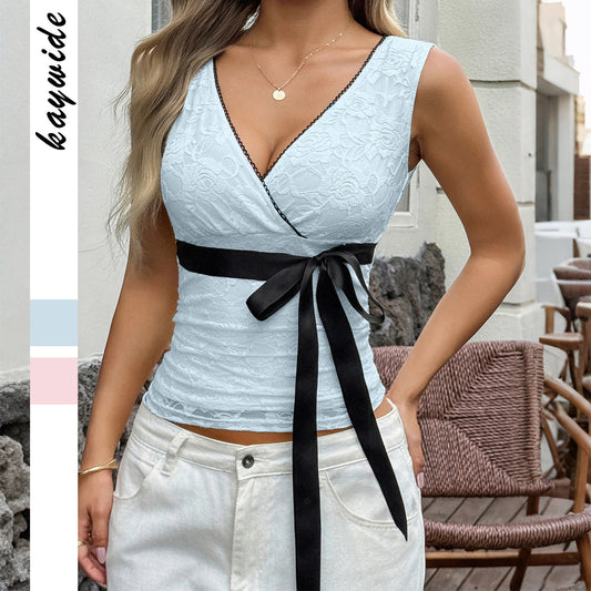 Women's Vest Lace Sling